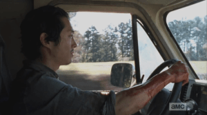 Glenn drives home, silent. The daylight is beginning to wane.