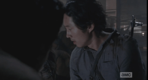 Glenn stops at this sound, horrified to realize that Aiden is still alive.