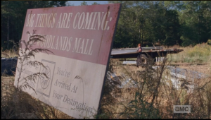 It seems Abraham is working with a team led by Tobin, gathering materials from the abandoned mall construction site...