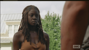 Michonne accepts as well,