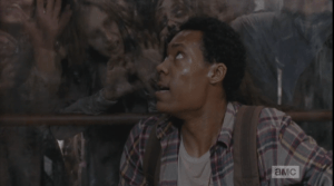 Bracing himself, sweating, Noah says there has to be another way, there has to be a way...
