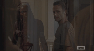 Look at how ghostly this pic came out...I got one like this before, of Michonne in the Terry and Mike sequence...it's like the Ghost of Hot Girly Michonne makes her appearance in these posts...bring it, Ghost of Hot Girly Michonne! <3