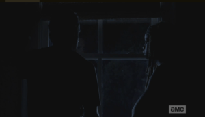 rick and michonne night window