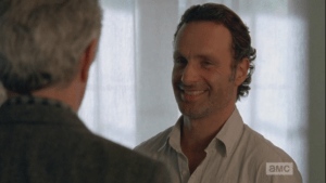Rick smiles, diplomatically, and you know he's thinking,