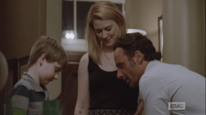 Sam then notices that Rick doesn't have