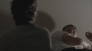carol wakes up rick