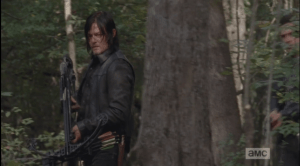 daryl and aaron approach daylight