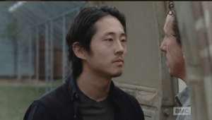 Glenn menaces closer to Nicholas.