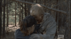 Rosita goes it #hand2hand style...