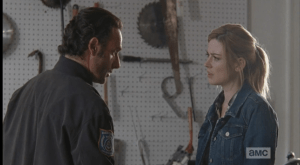 Jessie searches Rick's face, presses,