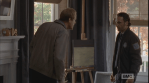 McBeaty squares off with Rick, face to face.