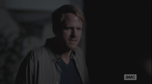 ...McBeaty wisely backs off, and shuffles away, rattled.