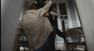 ...McBeaty and Rick Smash! come through the window.