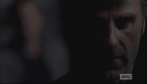 Rick pauses a moment, weighing his options...