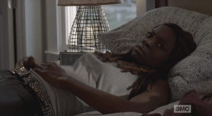 But she cannot...she lay awake, her eyes open...she looks over at a laundry basket filled with clean laundry...