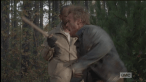 It is truly satisfying to watch Morgan kick some wolfie ass, #kungfupimp style.