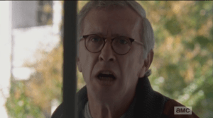 Reg screams for Deanna, who comes running.