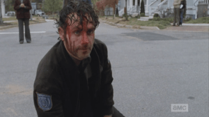 Rick's looking, and sounding, a little shaky. It's been a long day (and what time is it, exactly, at this point? 2pm? 5pm? Noon?) He, however, needs to bring the point home, so he perserveres...