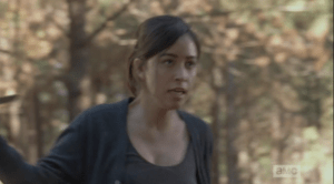 rosita got her killinface on