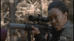 ...Sasha's outta bullets.