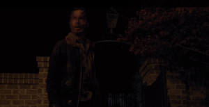 Bloody Rick looks around at the group, like,