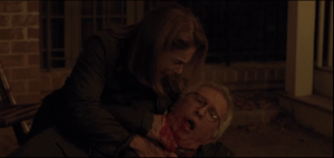 It is so awful watching Deanna hold her beloved husband, sobbing,
