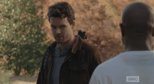 Spencer looks shyly at Gabriel, confesses,