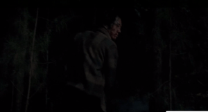 ...and we see Glenn come up behind Nicholas, and beat him down with one punch. Yes!