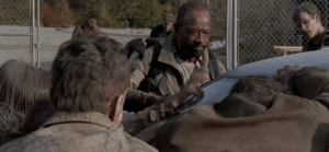 morgan saves aaron and daryl 1