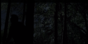 ...making his way back towards the walled town, thinking he had gotten rid of Glenn for good.