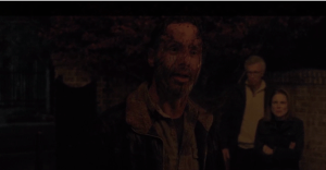 Rick turns to the townspeople.