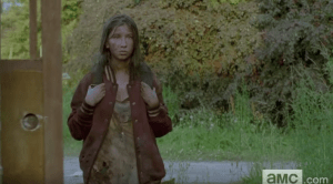 We hear Rick's voice conclude softly, grimly, 