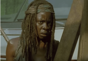 michonne troubled