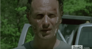 Is Morgan talking to Rick? Deanna? Someone else?