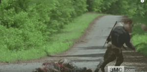 rick slices walker