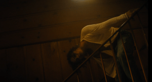 dillane heads down the stairs, peers 2