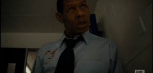 The thing that was once her friend continues to lurch towards Madison...