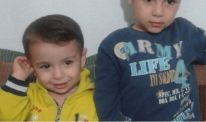 Aylan Kurdi, left, and his brother, Galip. This photo was taken, and posted, by their aunt, Tima Kurdi, who petitioned for their safe passage to Canada. Her request was denied. Rest in paradise, Aylan, Galip, and Rehen Kurdi. <3 <3 <3