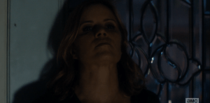 As poor Mrs. Cruz's screams fill the air, Alicia cries out,