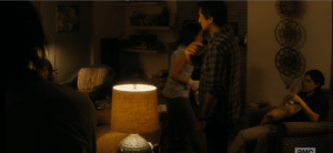 Travis then ups the awkwardness meter in the room by turning to Daniel and telling him, there's a phone in the kitchen if, you know, he wants to make that phone call...