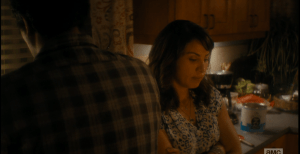Travis does not reply, turns back to the sink, and Liza reports on Griselda's foot...it is crushed, and the tissue has already started to die...untreated, infection will set in, poison Griselda's blood, leading to organ failure. Travis turns to Liza, tells her it's not going to come to that.