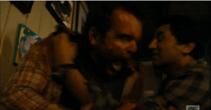 And as Dawson B. surges forward with renewed fury, trying to chomp Travis...