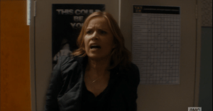 (Madison hears someone behind her, whirls around, cries out...)