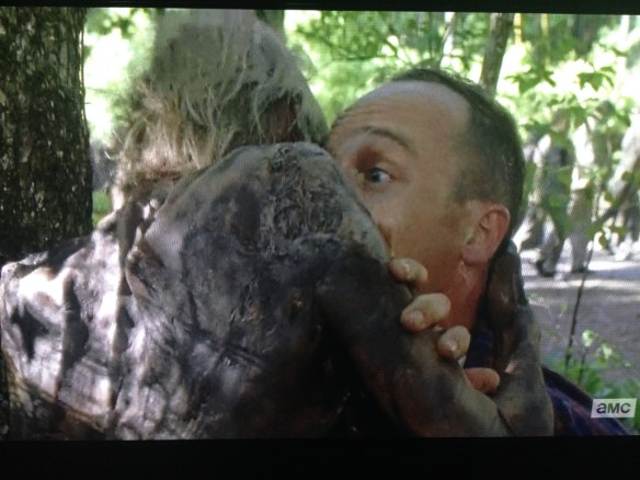 Poor Carter gets face-chomped so hardcore, it's like you can feel it.