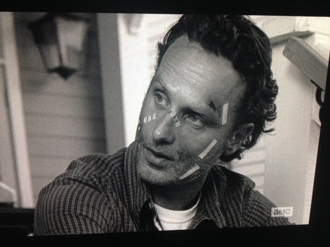 Rick looks at Morgan a moment...
