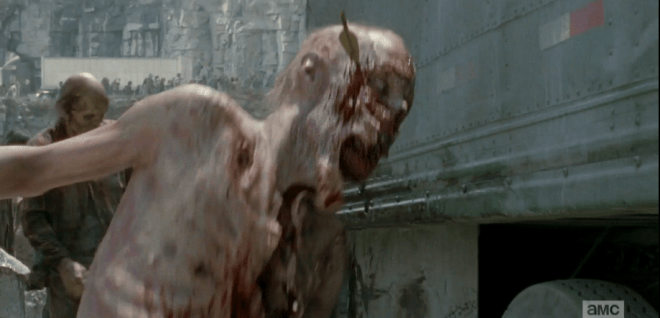 Taken down by Daryl's arrow. <3