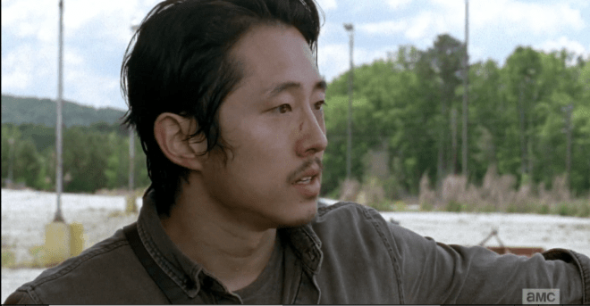 Nicholas starts to protest, only to be shut down by Glenn, who orders him to stay back.