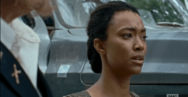 sasha looks relieved