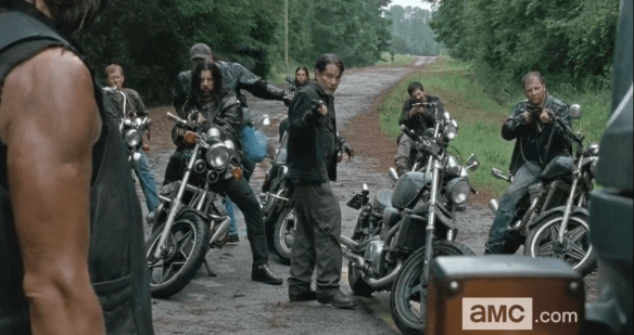 shot 42 t, take our man to the back of the truck, work your way to the front bumper